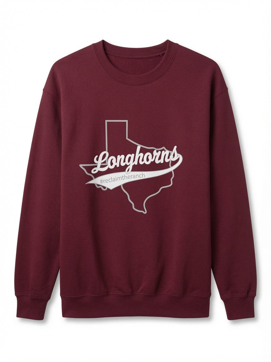 Maroon Longhorns Sweatshirt