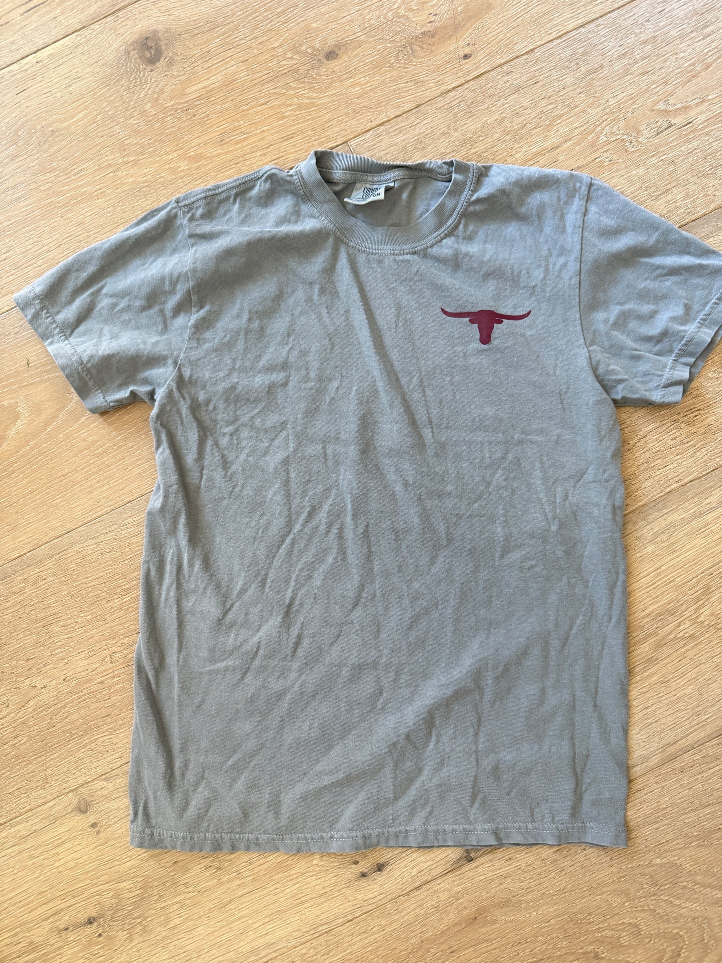 Gray Flag Short Sleeve T-Shirt