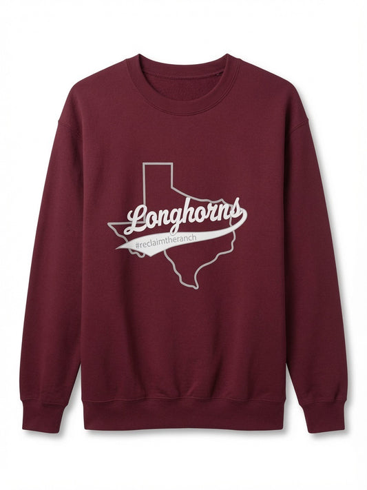 Maroon Longhorns Sweatshirt