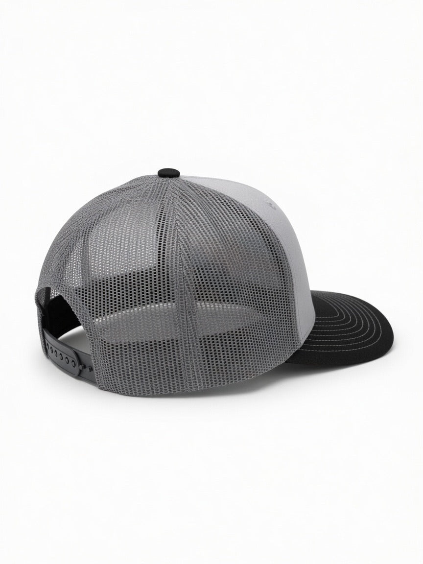 Gray & Black Longhorn Hat
