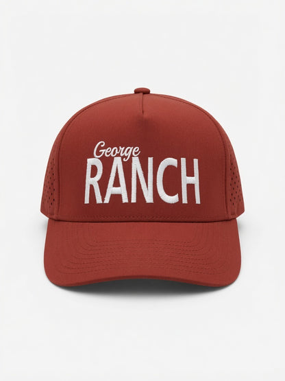George Ranch Maroon Mesh Hat