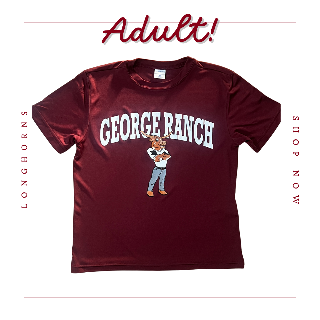 George Ranch Vintage Mascot Adult Performance Shirt